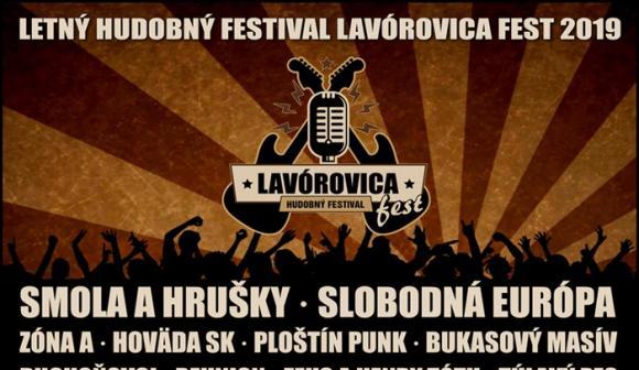 Letný hudobný festival LAVÓROVICA FEST 2019 Letný hudobný festival LAVÓROVICA FEST 2019